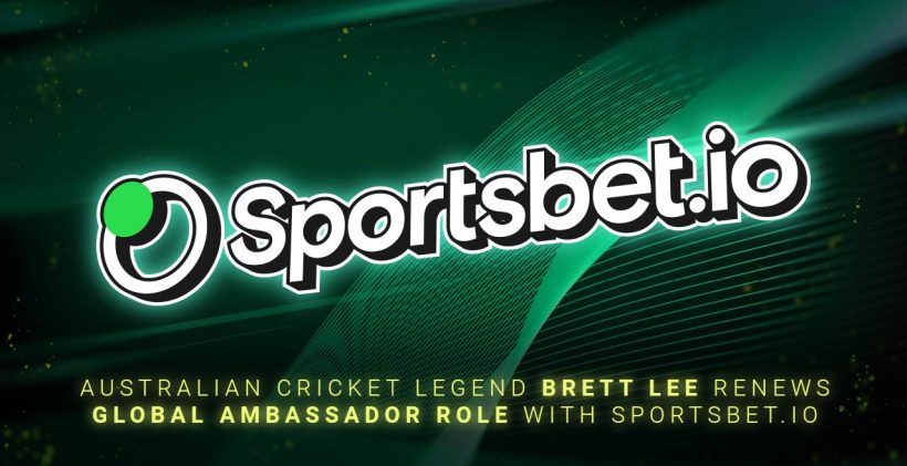 Australian Cricket Legend Brett Lee Renews Global Ambassador Role with Sportsbet.io