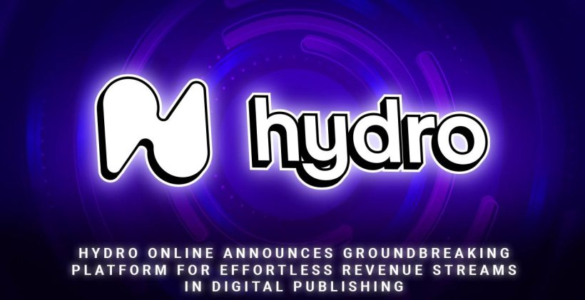 Hydro Online Announces Groundbreaking Platform for Effortless Revenue Streams in Digital Publishing